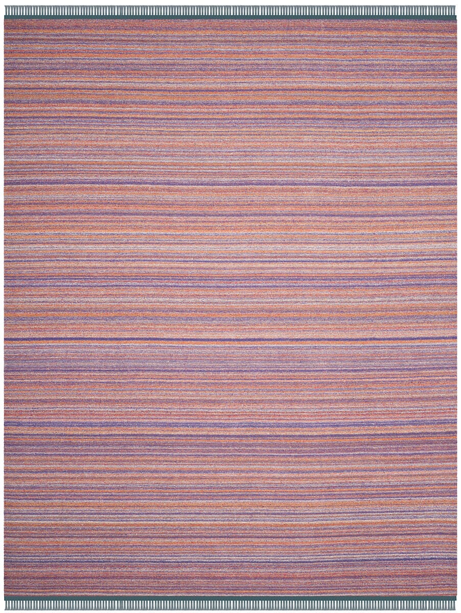 Safavieh Kilim Klm108D Purple / Rust Rugs - Safavieh - klm108d - 4