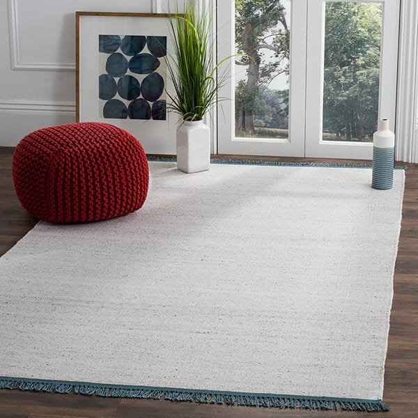 Safavieh Kilim Klm110A Ivory / Grey Rugs - Safavieh - klm110a - 4