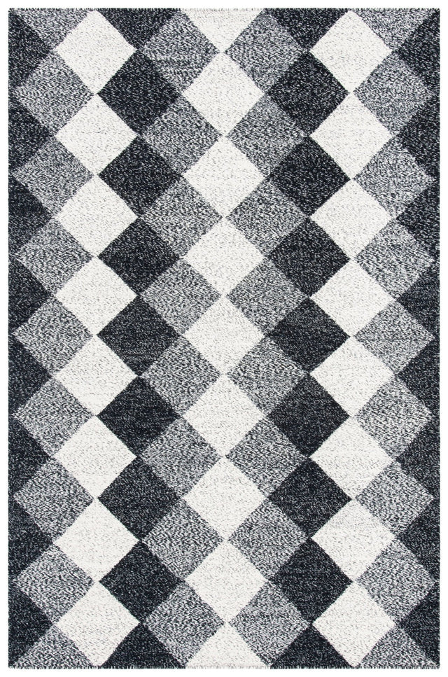 Safavieh Kilim Klm152A Black/Ivory Rugs - Safavieh - klm152a - 3