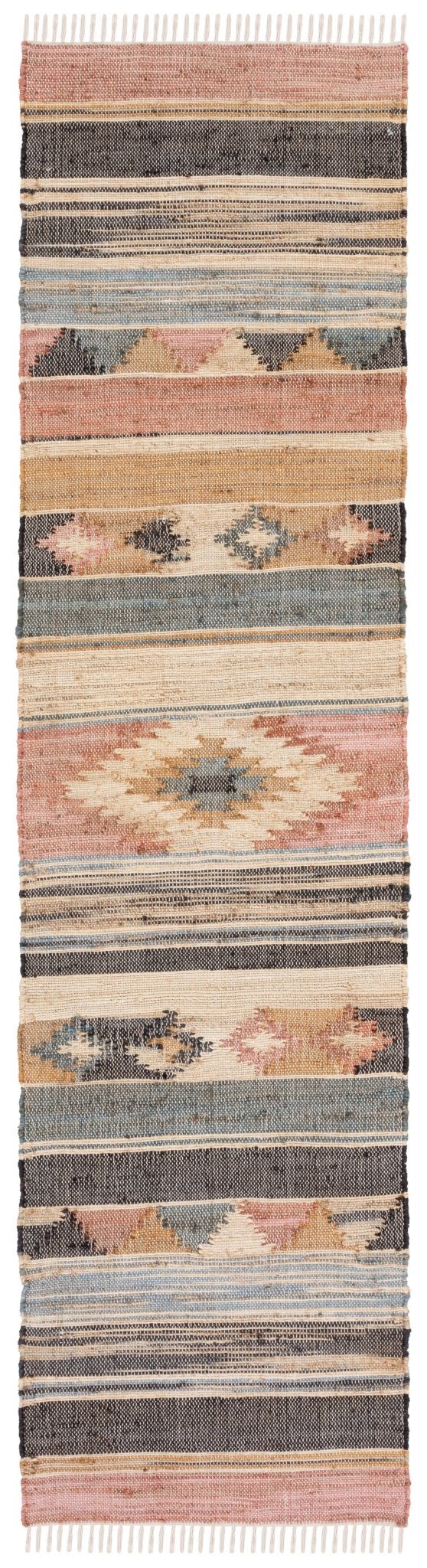 Safavieh Kilim Klm177M Blue/Rust Rug - Safavieh - klm177m - 29