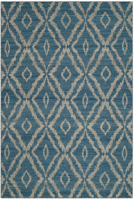 Safavieh Kilim Klm215A Blue / Grey Rugs - Safavieh - klm215a - 5