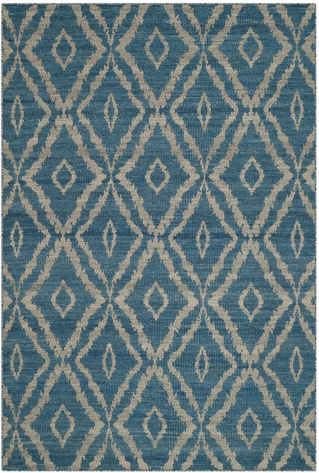 Safavieh Kilim Klm215A Blue / Grey Rugs - Safavieh - klm215a - 5