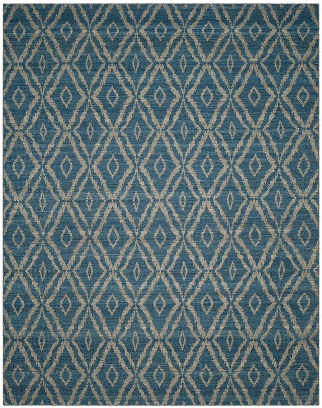 Safavieh Kilim Klm215A Blue / Grey Rugs - Safavieh - klm215a - 5