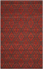 Safavieh Kilim Klm215B Rust / Grey Rugs - Safavieh - klm215b - 4