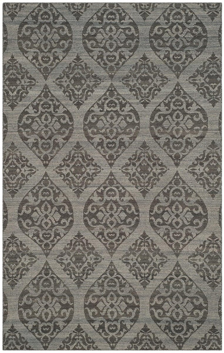 Safavieh Kilim Klm224A Grey / Dark Grey Rugs - Safavieh - klm224a - 4