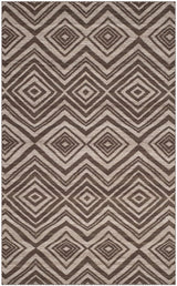 Safavieh Kilim Klm241A Grey / Light Grey Rugs - Safavieh - klm241a - 4