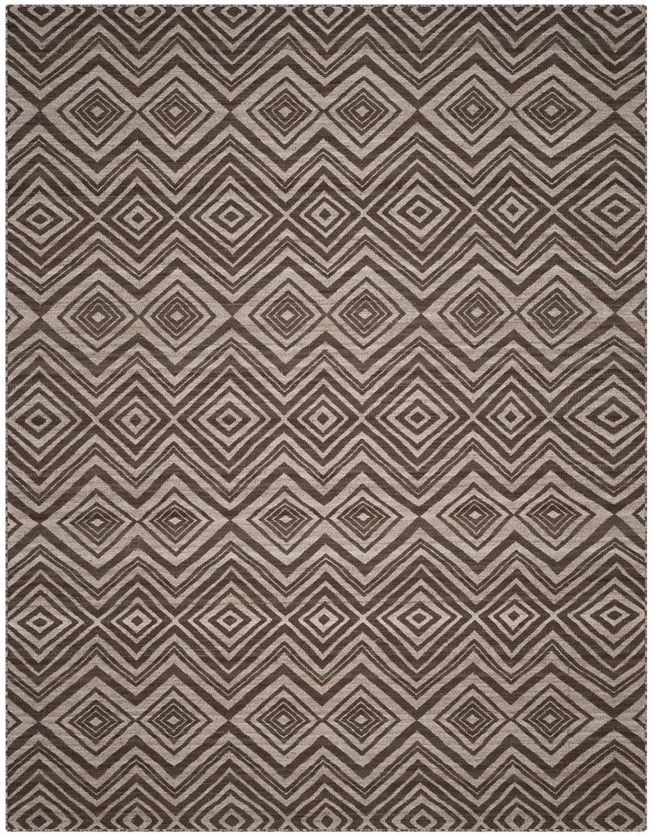 Safavieh Kilim Klm241A Grey / Light Grey Rugs - Safavieh - klm241a - 4