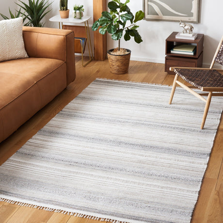 Safavieh Kilim Klm275H Ivory/Charcoal Rug - Safavieh - klm275h - 3