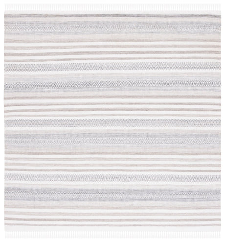 Safavieh Kilim Klm275H Ivory/Charcoal Rug - Safavieh - klm275h - 6sq