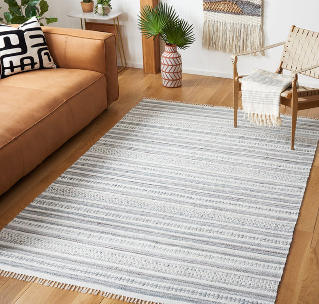 Safavieh Kilim Klm276F Ivory/Grey Rug - Safavieh - klm276f - 3