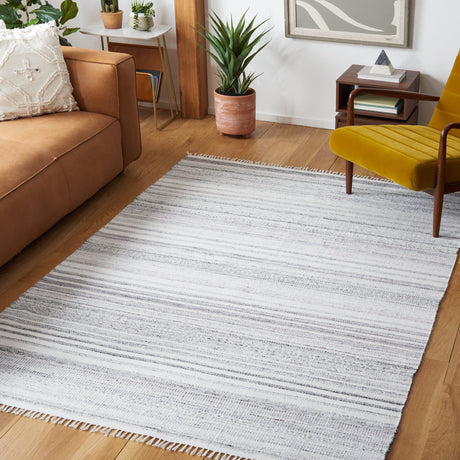 Safavieh Kilim Klm277G Ivory/Light Grey Rug - Safavieh - klm277g - 3