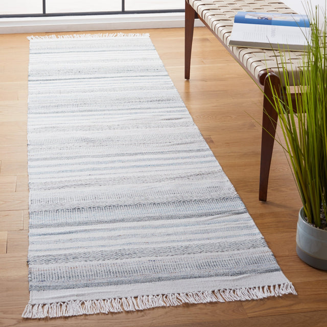 Safavieh Kilim Klm277M Ivory/Light Blue Rug - Safavieh - klm277m - 6r