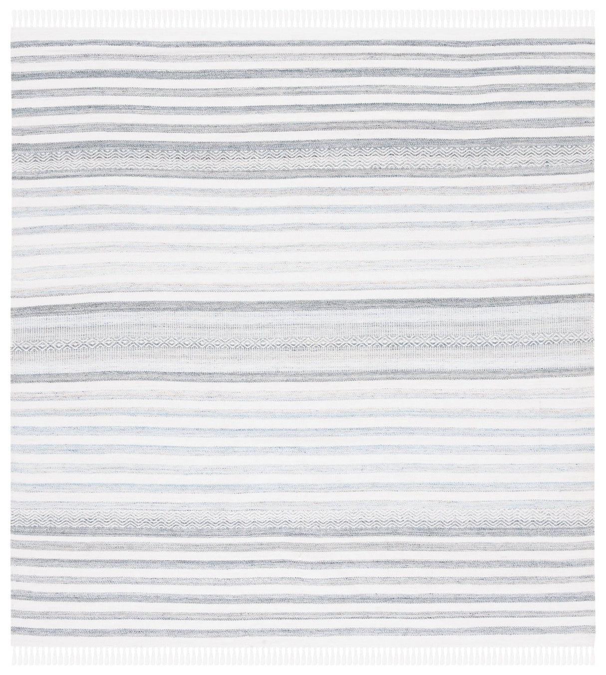 Safavieh Kilim Klm277M Ivory/Light Blue Rug - Safavieh - klm277m - 6sq