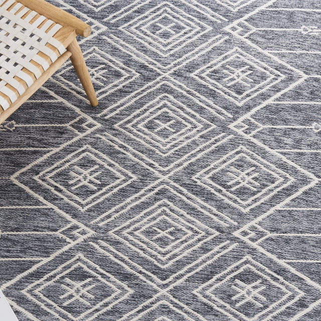 Safavieh Kilim Klm301F Grey/Ivory Rug - Safavieh - klm301f - 6r