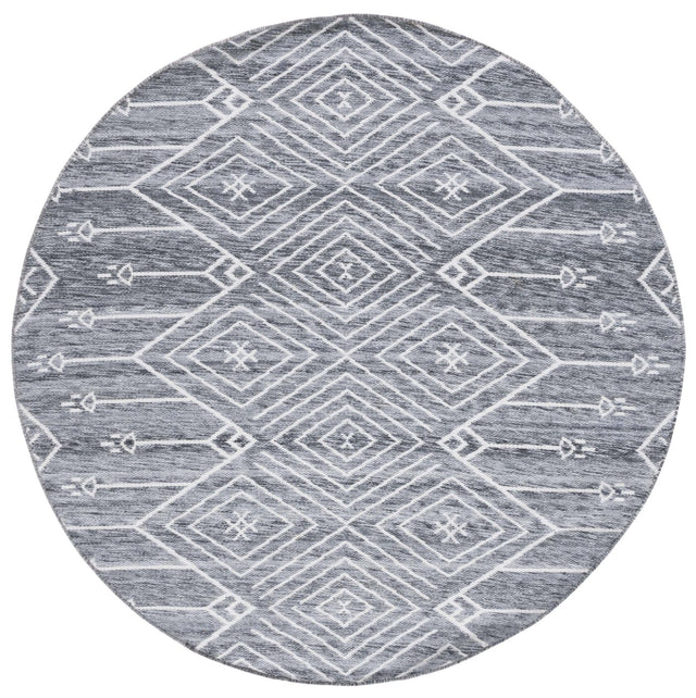 Safavieh Kilim Klm302F Grey/Ivory Rug - Safavieh - klm302f - 6r