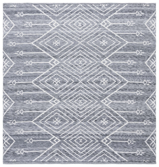 Safavieh Kilim Klm302F Grey/Ivory Rug - Safavieh - klm302f - 6sq