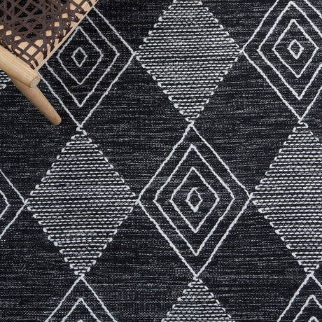 Safavieh Kilim Klm306Z Black/Ivory Rug - Safavieh - klm306z - 3