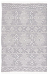 Safavieh Kilim Klm307F Grey/Ivory Rug - Safavieh - klm307f - 3