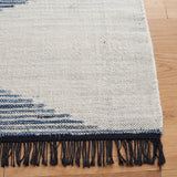Safavieh Kilim Klm309A Ivory/Blue Rug - Safavieh - klm309a - 3