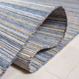 Safavieh Kilim Klm313M Blue/Yellow Rug - Safavieh - klm313m - 3