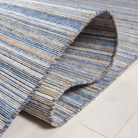 Safavieh Kilim Klm313M Blue/Yellow Rug - Safavieh - klm313m - 3