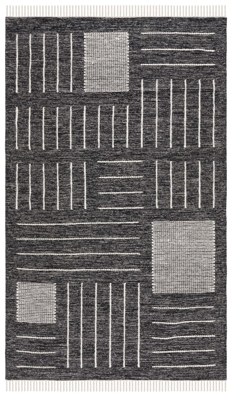 Safavieh Kilim Klm326Z Black/Ivory Rug - Safavieh - klm326z - 3