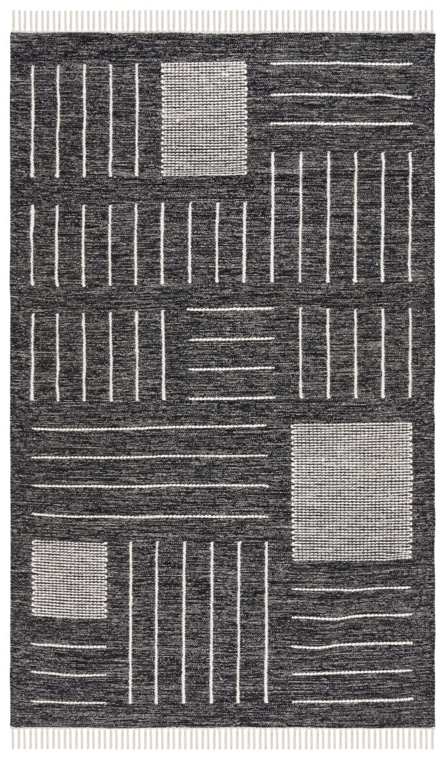 Safavieh Kilim Klm326Z Black/Ivory Rug - Safavieh - klm326z - 3