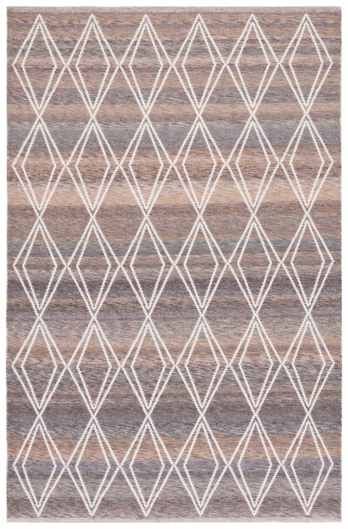 Safavieh Kilim Klm327T Brown/Grey Rug - Safavieh - klm327t - 3
