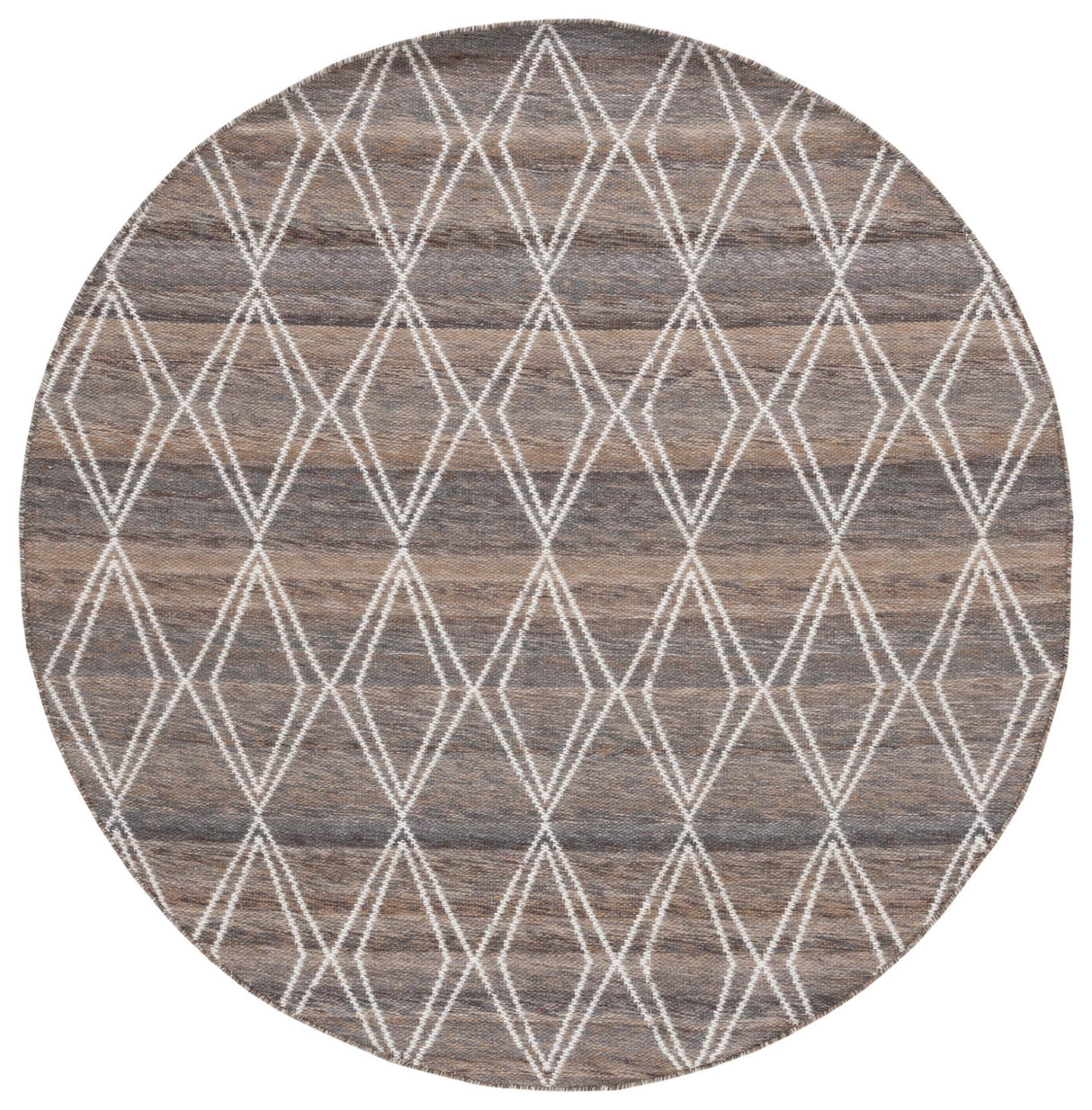 Safavieh Kilim Klm327T Brown/Grey Rug - Safavieh - klm327t - 6r