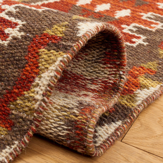 Safavieh Kilim Klm328Q Red/Olive Rug - Safavieh - klm328q - 6r