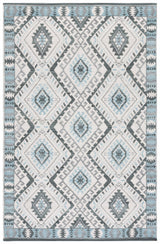 Safavieh Kilim Klm329A Ivory/Blue Rug - Safavieh - klm329a - 3