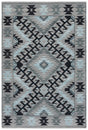 Safavieh Kilim Klm330F Grey/Black Rug - Safavieh - klm330f - 3