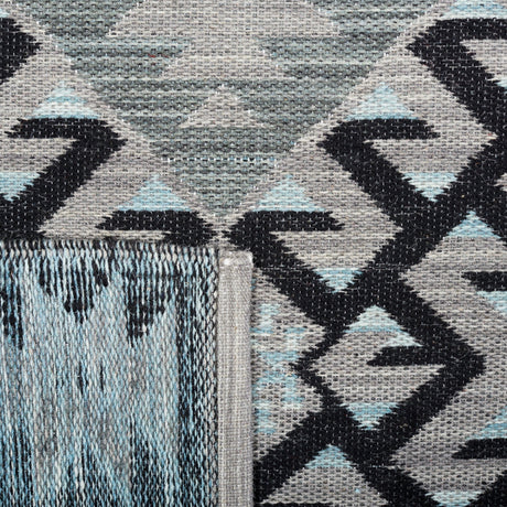 Safavieh Kilim Klm330F Grey/Black Rug - Safavieh - klm330f - 6r