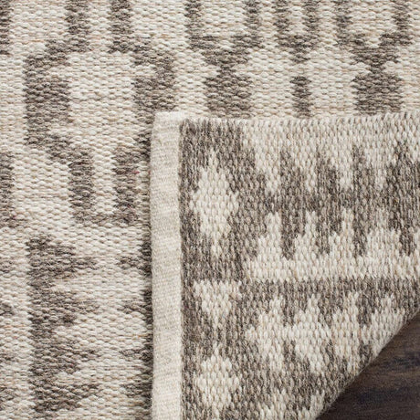 Safavieh Kilim Klm352A Ivory / Grey Rugs - Safavieh - klm352a - 4