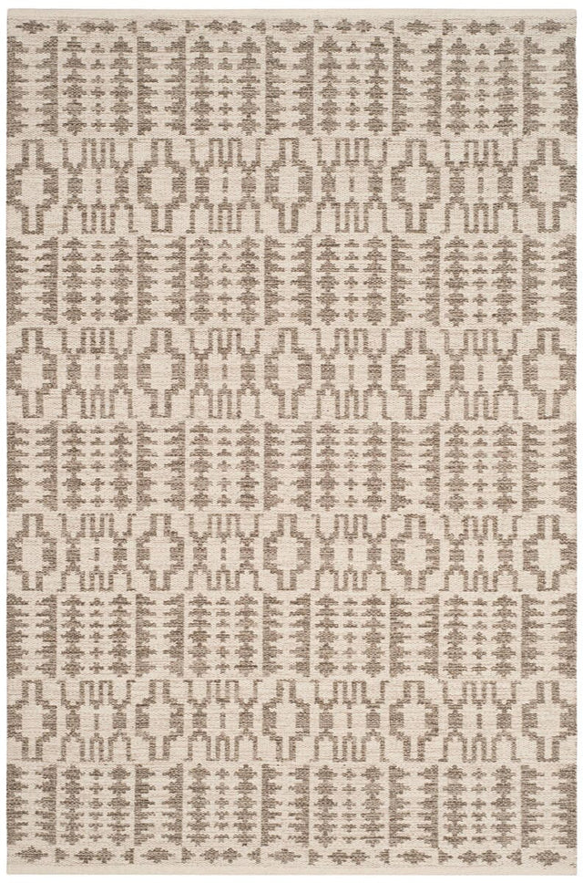 Safavieh Kilim Klm352A Ivory / Grey Rugs - Safavieh - klm352a - 4