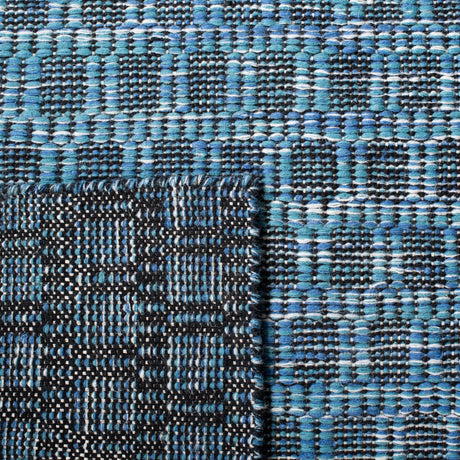 Safavieh Kilim Klm377M Blue/Black Rugs - Safavieh - klm377m - 29