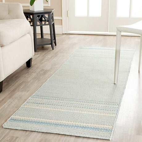 Safavieh Kilim Klm419A Light Blue / Ivory Rugs - Safavieh - klm419a - 2