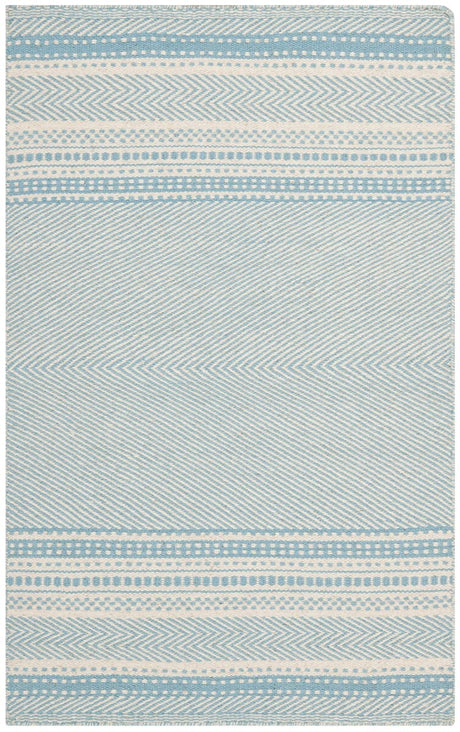 Safavieh Kilim Klm419A Light Blue / Ivory Rugs - Safavieh - klm419a - 2