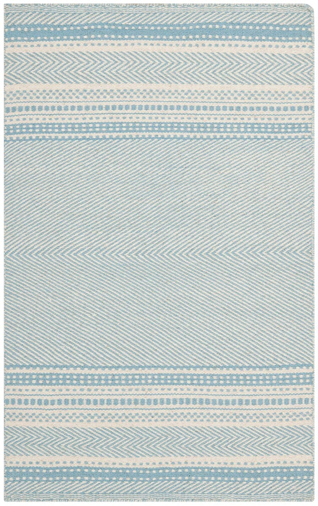 Safavieh Kilim Klm419A Light Blue / Ivory Rugs - Safavieh - klm419a - 2