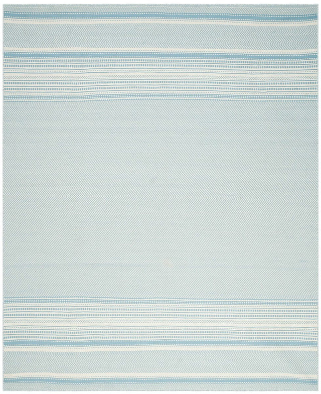 Safavieh Kilim Klm419A Light Blue / Ivory Rugs - Safavieh - klm419a - 2