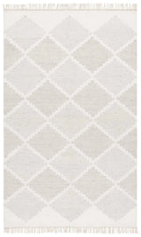 Safavieh Kilim 4'-0" x 6'-0" Rug in Light Grey / Beige