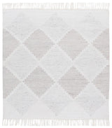 Safavieh Kilim 6'-0" x 6'-0" Rug in Light Grey / Beige