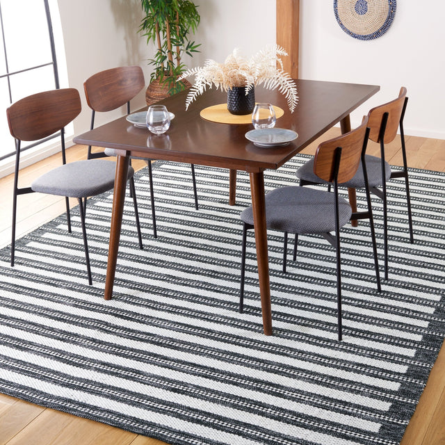 Safavieh Kilim Klm441Z Black/Ivory Rug - Safavieh - klm441z - 28