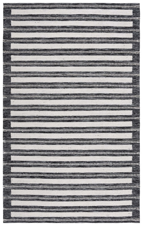 Safavieh Kilim Klm441Z Black/Ivory Rug - Safavieh - klm441z - 3