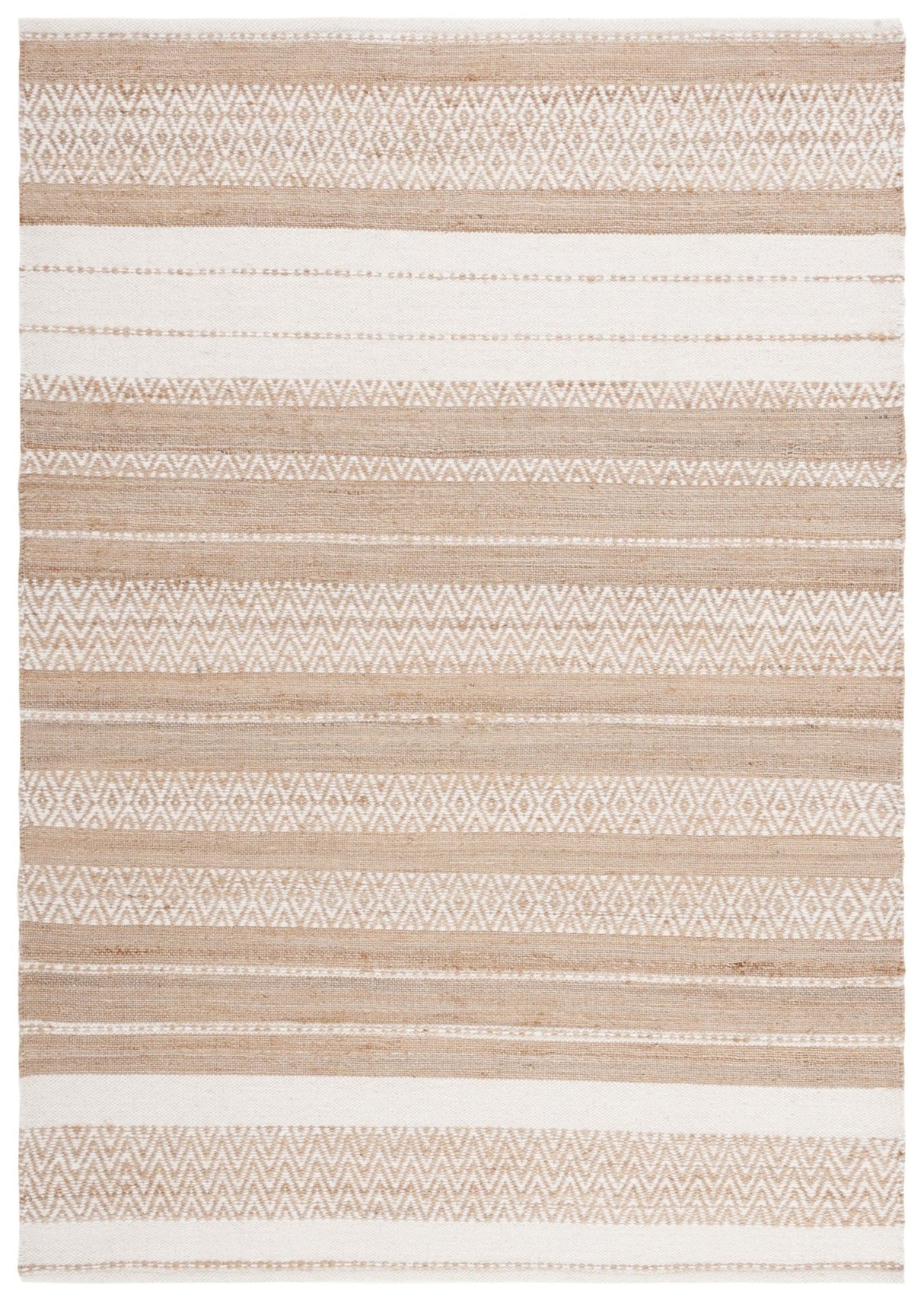 Safavieh Kilim Klm444A Natural/Ivory Rug - Safavieh - klm444a - 3