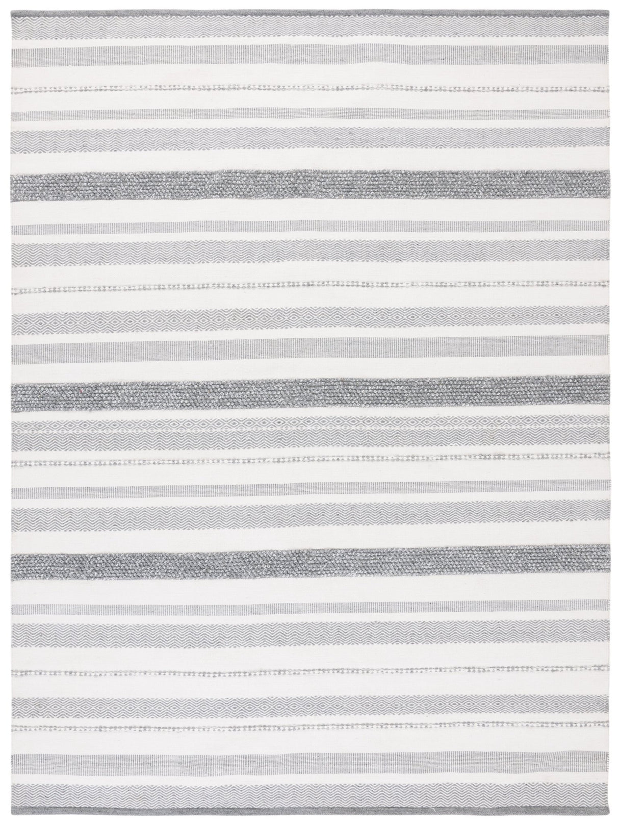 Safavieh Kilim Klm445G Silver/Ivory Rug - Safavieh - klm445g - 28