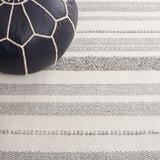 Safavieh Kilim Klm445G Silver/Ivory Rug - Safavieh - klm445g - 28