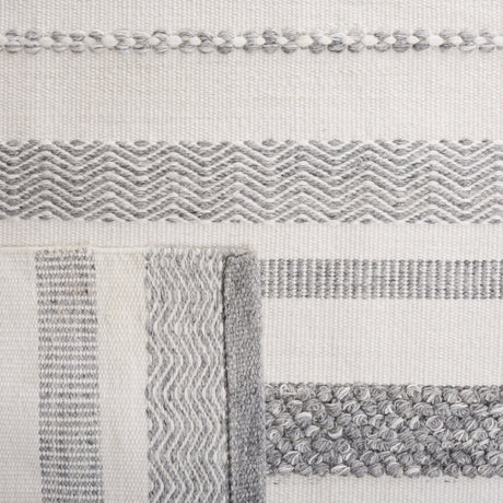 Safavieh Kilim Klm445G Silver/Ivory Rug - Safavieh - klm445g - 28