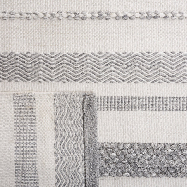 Safavieh Kilim Klm445G Silver/Ivory Rug - Safavieh - klm445g - 28