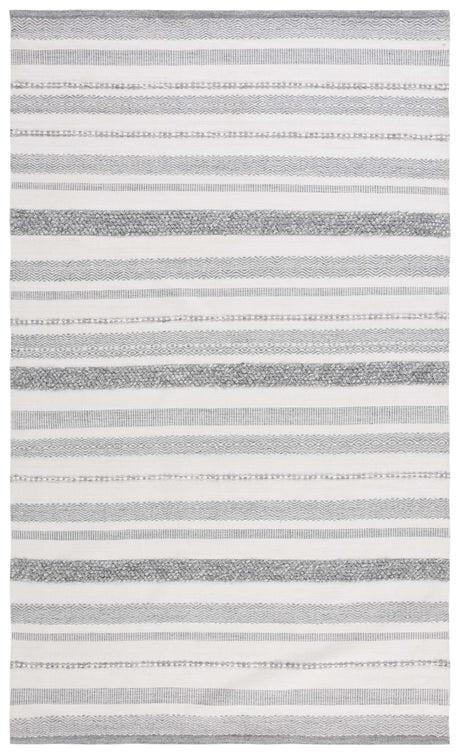 Safavieh Kilim Klm445G Silver/Ivory Rug - Safavieh - klm445g - 3